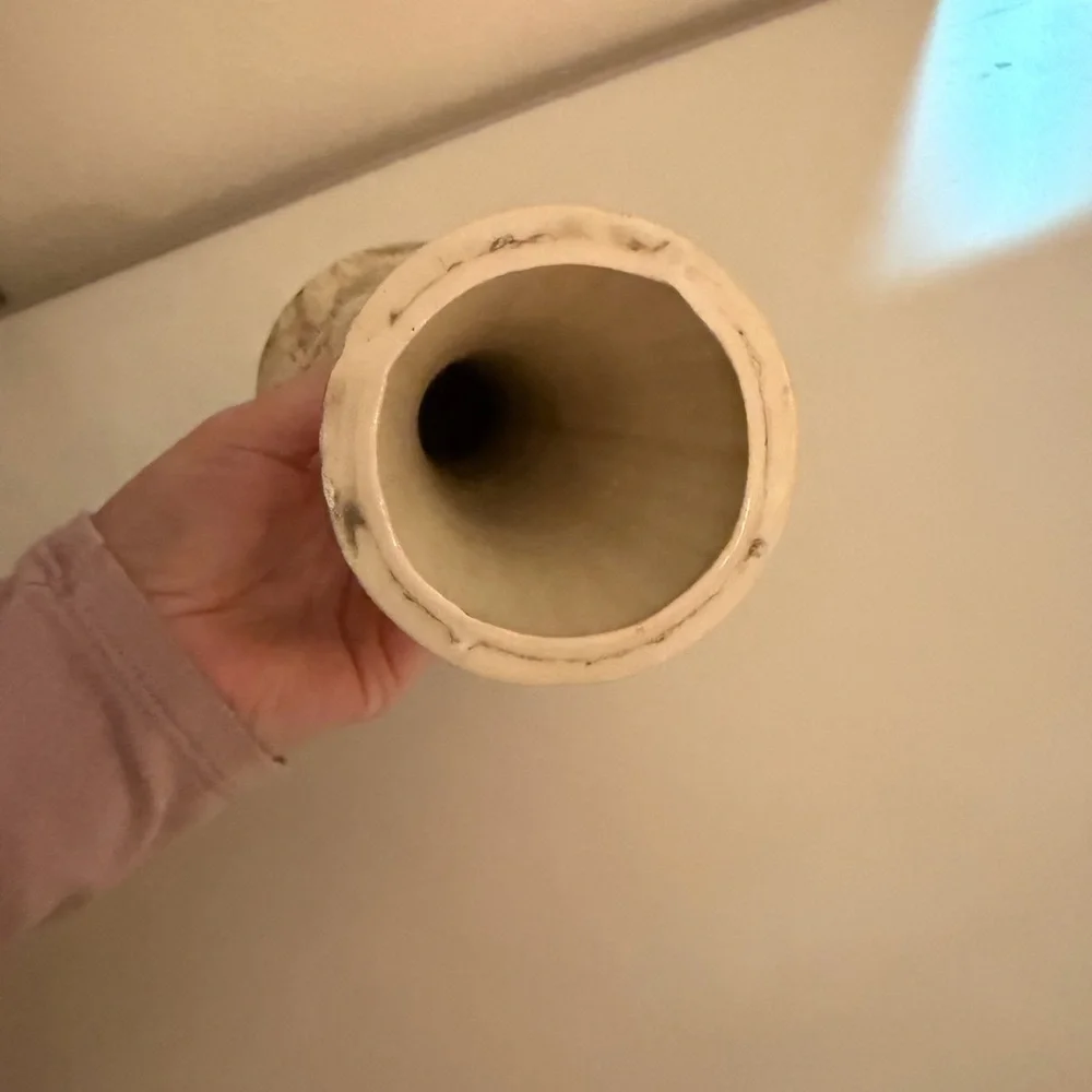 Marble Patterned Ceramic Vase